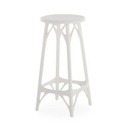 KARTELL set of 2 stools A.I. STOOL LIGHT H 65 cm