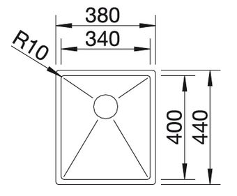 blanco blancoclarox 340-U sizes