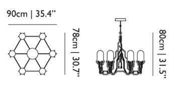 Moooi Plant Chandelier